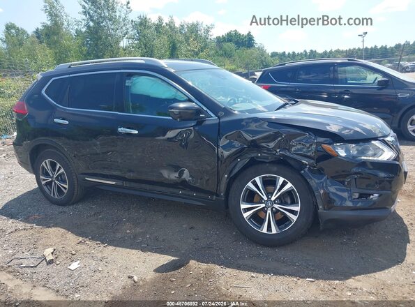5N1AT2MV8JC745006 2018 NISSAN ROGUE Black Vista interior trasera