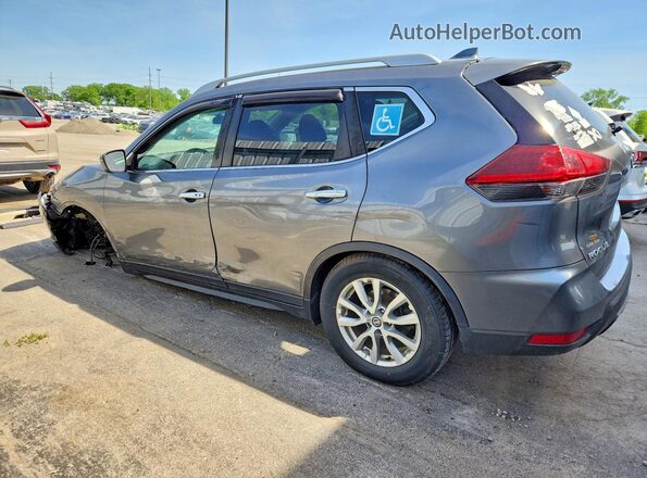 5N1AT2MV8JC787501 2018 NISSAN ROGUE Gray უკანა მარცხენა