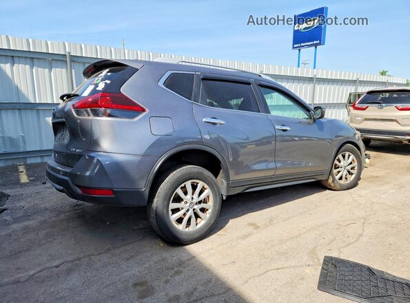5N1AT2MV8JC787501 2018 NISSAN ROGUE Gray უკანა მარჯვენა