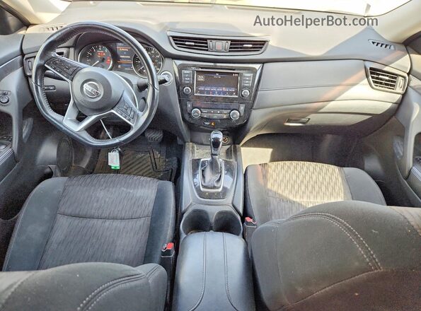 5N1AT2MV8JC787501 2018 NISSAN ROGUE Gray წინა პანელის ხედი