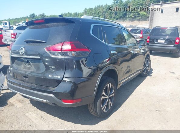 5N1AT2MV8JC802661 2018 NISSAN ROGUE Black Tył prawy