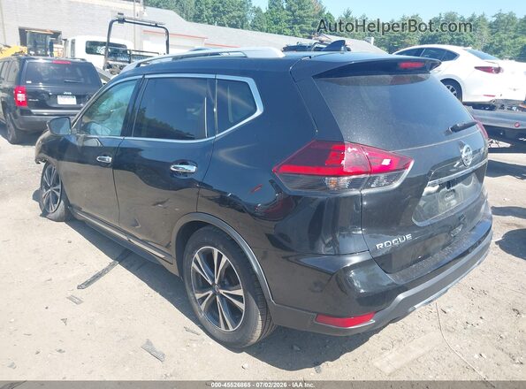5N1AT2MV8JC802661 2018 NISSAN ROGUE Black Tył lewy