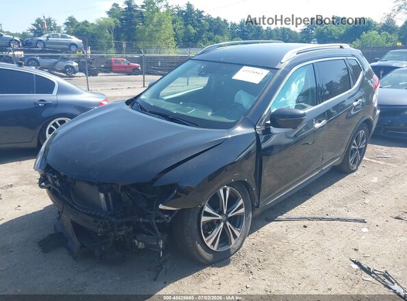 5N1AT2MV8JC802661 2018 NISSAN ROGUE Black Przód lewy