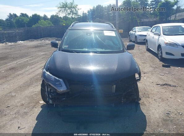 5N1AT2MV8JC802661 2018 NISSAN ROGUE Black Widok wnętrza z tyłu