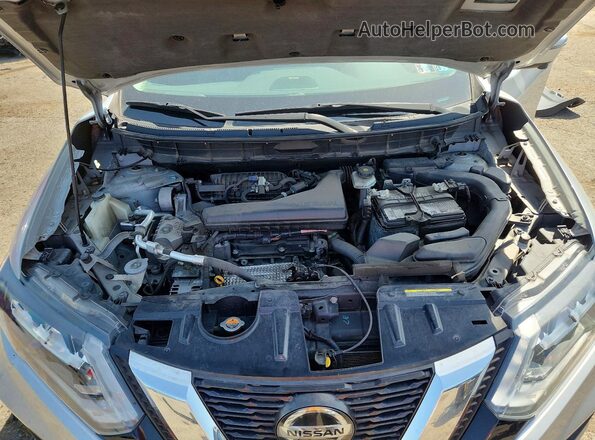 5N1AT2MV8JC839810 2018 NISSAN ROGUE Silver Vista del compartimento del motor