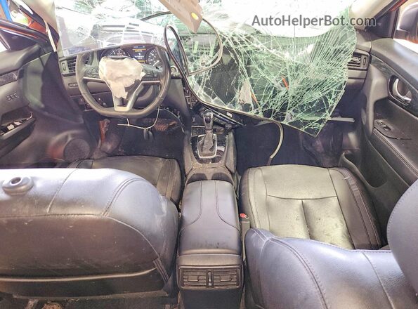 5N1AT2MV8KC700214 2019 NISSAN ROGUE Orange Առջևի վահանակի տեսք