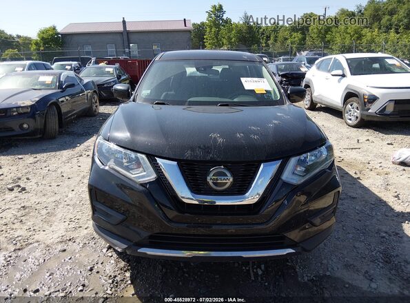 5N1AT2MV8KC746450 2019 NISSAN ROGUE Черный Вид задней части салона