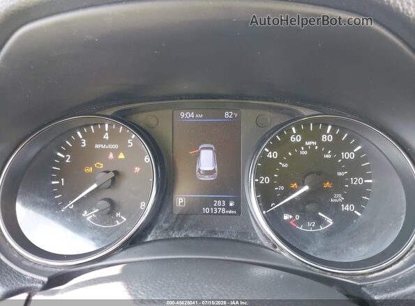 5N1AT2MV8KC748523 2019 NISSAN ROGUE Gray Widok tylnych siedzeń