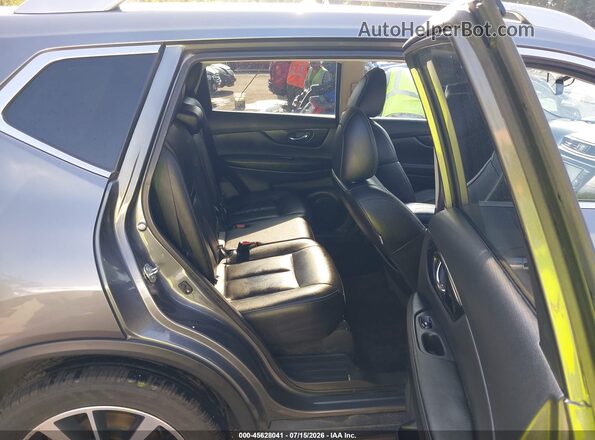 5N1AT2MV8KC748523 2019 NISSAN ROGUE Gray Widok naklejki z numerem VIN