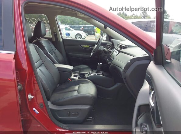 5N1AT2MV8LC728743 2020 NISSAN ROGUE Red წინა სალონის ხედი