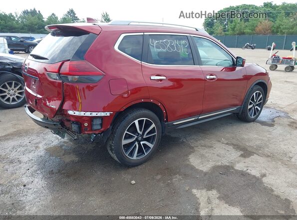 5N1AT2MV8LC728743 2020 NISSAN ROGUE Red უკანა მარჯვენა