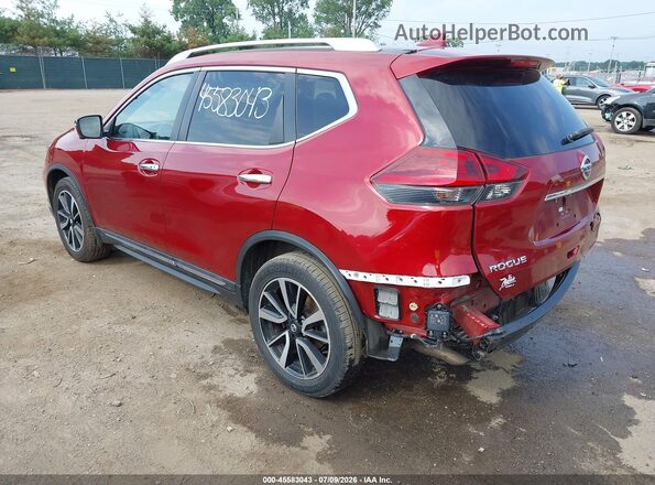 5N1AT2MV8LC728743 2020 NISSAN ROGUE Red უკანა მარცხენა