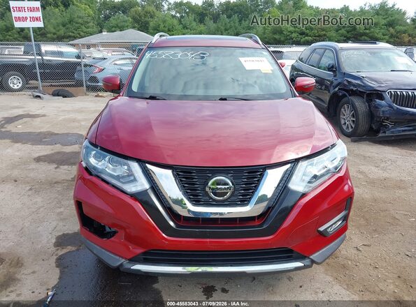 5N1AT2MV8LC728743 2020 NISSAN ROGUE Red უკანა სალონის ხედი