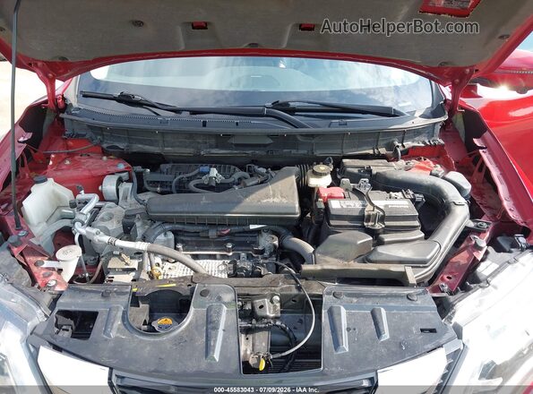 5N1AT2MV8LC728743 2020 NISSAN ROGUE Red უკანა ხედი