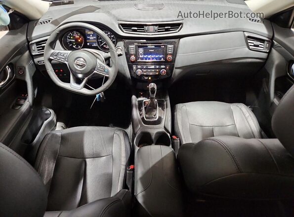 5N1AT2MV8LC778168 2020 NISSAN ROGUE Burgundy Dashboard view