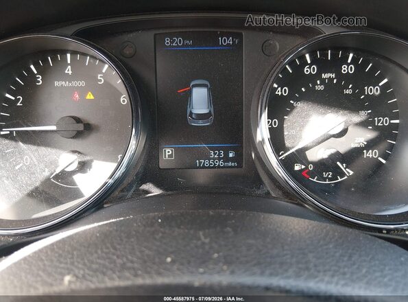 5N1AT2MV8LC810603 2020 NISSAN ROGUE Silver Հետևի նստատեղերի տեսք