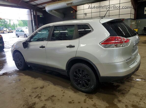5N1AT2MV9GC762146 2016 NISSAN ROGUE Серебряный Задняя левая четверть