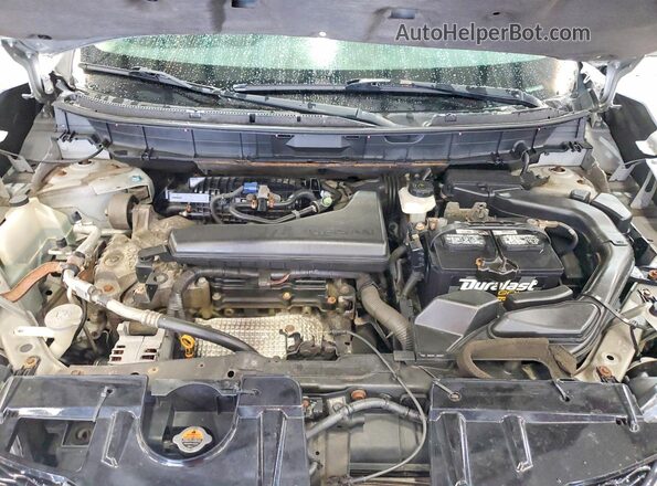 5N1AT2MV9GC762146 2016 NISSAN ROGUE Серебряный Вид подкапотного пространства