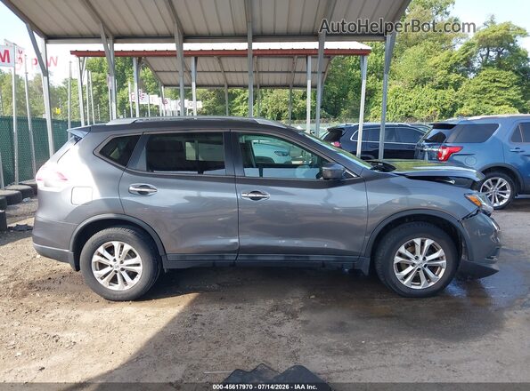 5N1AT2MV9GC774216 2016 NISSAN ROGUE Gray Rear interior view