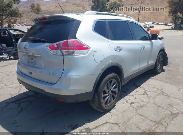 5N1AT2MV9GC778735 2016 NISSAN ROGUE Silver Trasero derecho