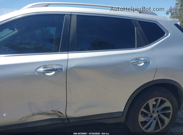 5N1AT2MV9GC778735 2016 NISSAN ROGUE Silver Vista frontal