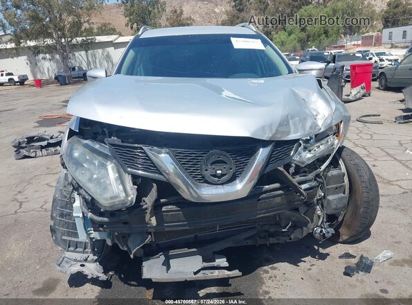 5N1AT2MV9GC778735 2016 NISSAN ROGUE Silver Vista interior trasera