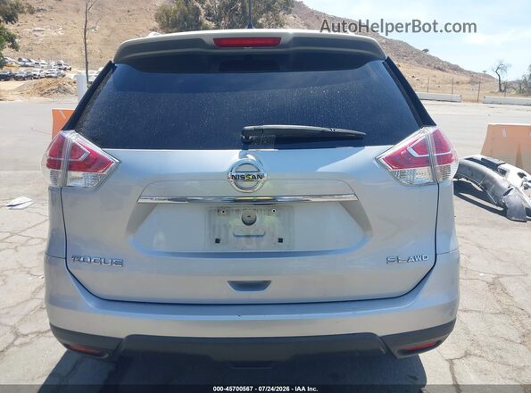 5N1AT2MV9GC778735 2016 NISSAN ROGUE Silver 