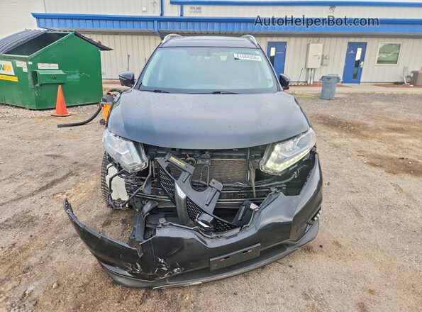 5N1AT2MV9GC836715 2016 NISSAN ROGUE Black წინა ხედი