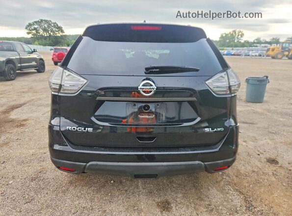 5N1AT2MV9GC836715 2016 NISSAN ROGUE Black უკანა ხედი