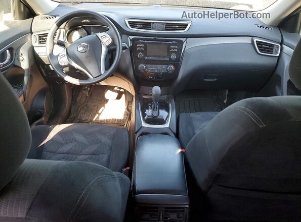 5N1AT2MV9GC869486 2016 NISSAN ROGUE Charcoal Vista del salpicadero