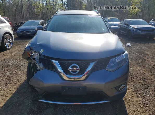 5N1AT2MV9GC869486 2016 NISSAN ROGUE Charcoal Vista frontal