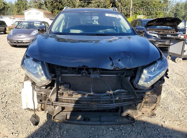 5N1AT2MV9GC878706 2016 NISSAN ROGUE Черный Вид спереди