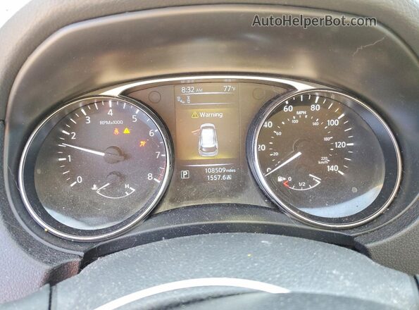 5N1AT2MV9GC878706 2016 NISSAN ROGUE Черный Вид щитка приборов