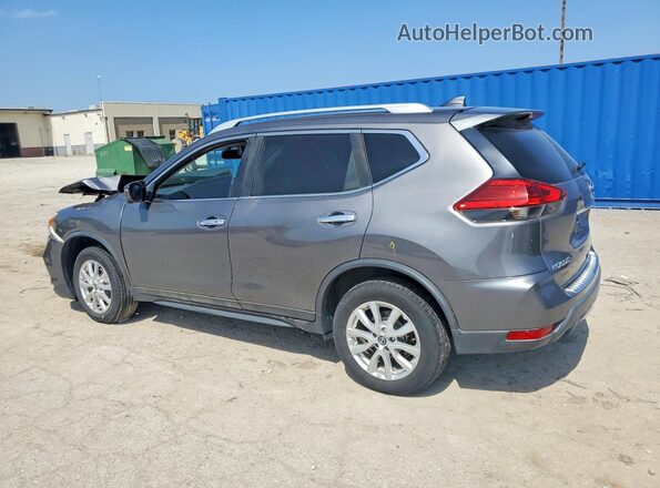5N1AT2MV9HC731027 2017 NISSAN ROGUE Gray Հետևի ձախ
