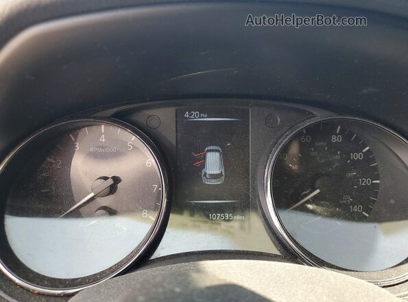 5N1AT2MV9HC731027 2017 NISSAN ROGUE Gray Սարքավորումների վահանակի տեսք