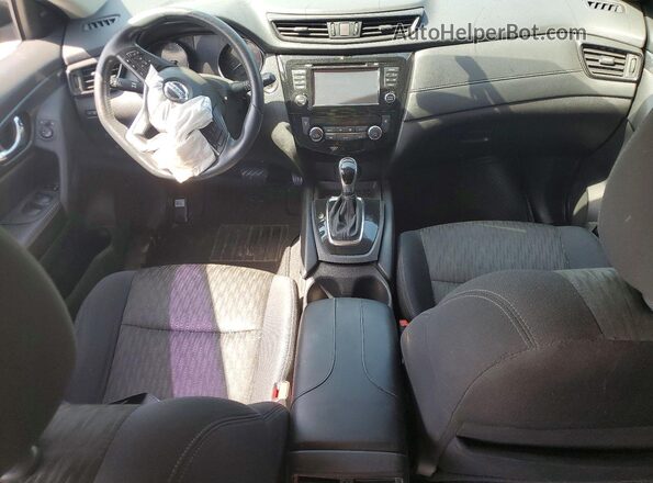 5N1AT2MV9HC731027 2017 NISSAN ROGUE Gray Առջևի վահանակի տեսք