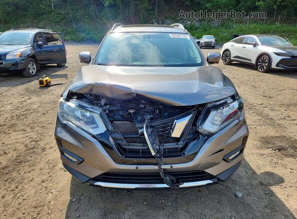 5N1AT2MV9HC760611 2017 NISSAN ROGUE Gray წინა ხედი