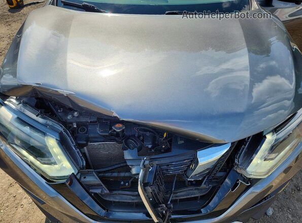 5N1AT2MV9HC760611 2017 NISSAN ROGUE Gray ძრავის განყოფილების ხედი
