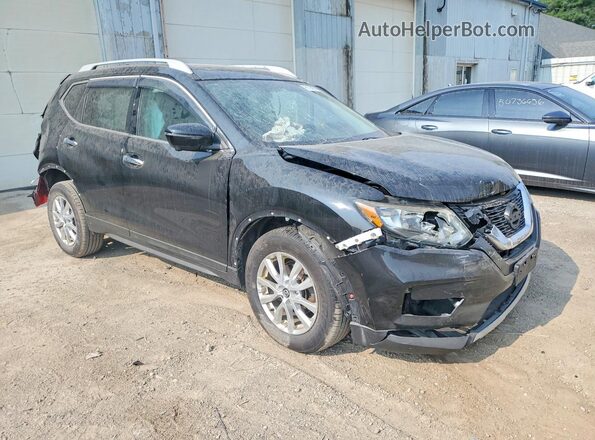 5N1AT2MV9HC762214 2017 NISSAN ROGUE Black Передня права чверть