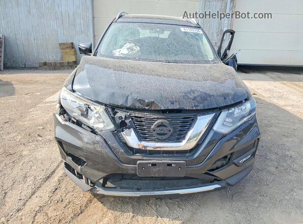 5N1AT2MV9HC762214 2017 NISSAN ROGUE Black Вид спереду
