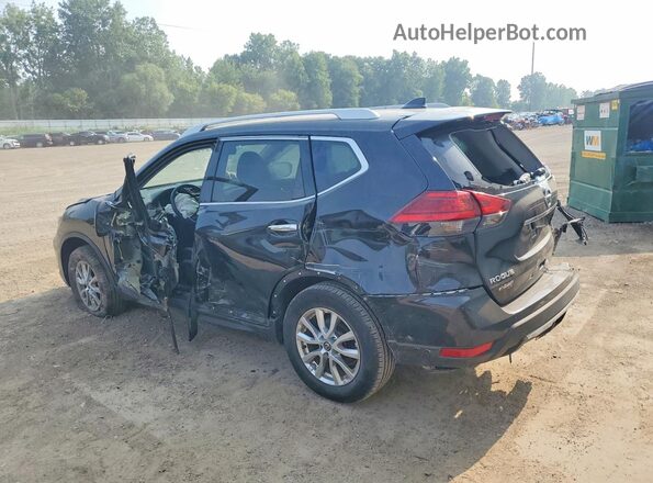 5N1AT2MV9HC762214 2017 NISSAN ROGUE Black Задня ліва чверть