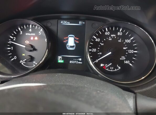 5N1AT2MV9HC798467 2017 NISSAN ROGUE White Widok tylnych siedzeń