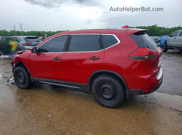 5N1AT2MV9HC815462 2017 NISSAN ROGUE Red უკანა მარცხენა