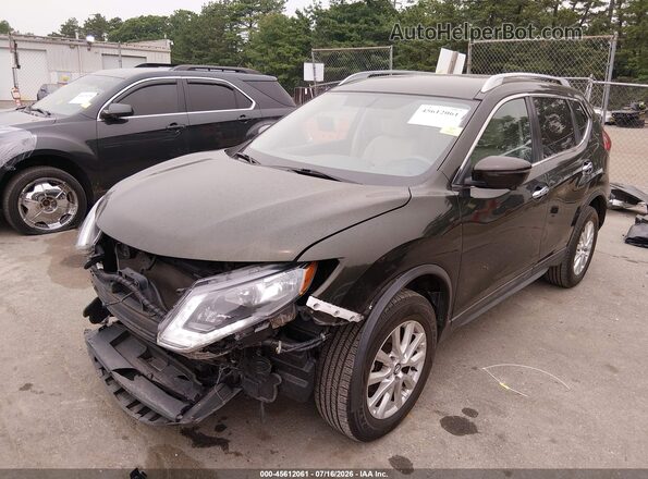 5N1AT2MV9HC820306 2017 NISSAN ROGUE Green Передня ліва чверть