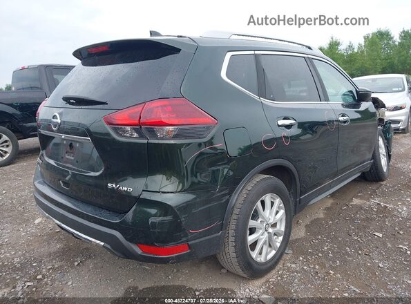 5N1AT2MV9JC726013 2018 NISSAN ROGUE Green Tył prawy