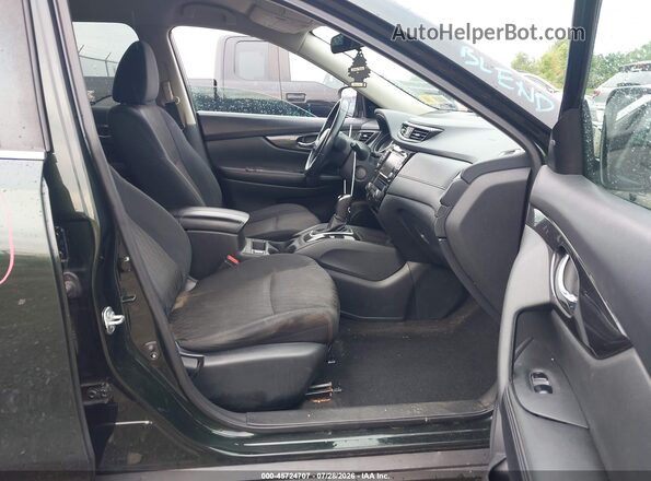 5N1AT2MV9JC726013 2018 NISSAN ROGUE Green Widok wnętrza z przodu