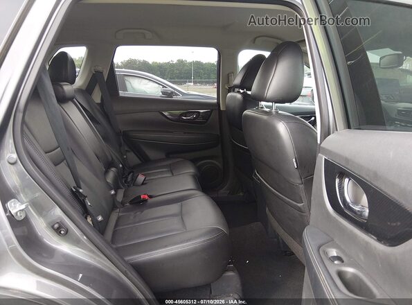 5N1AT2MV9JC742471 2018 NISSAN ROGUE Gray VIN კოდის სტიკერის ხედი