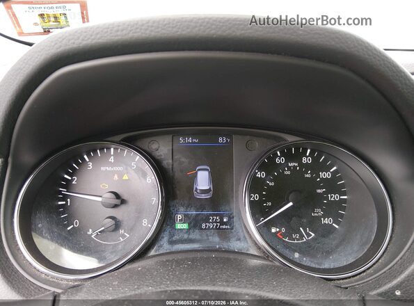 5N1AT2MV9JC742471 2018 NISSAN ROGUE Gray უკანა სავარძლების ხედი