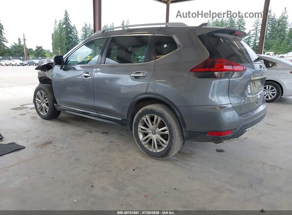 5N1AT2MV9JC785806 2018 NISSAN ROGUE Gray Tył lewy