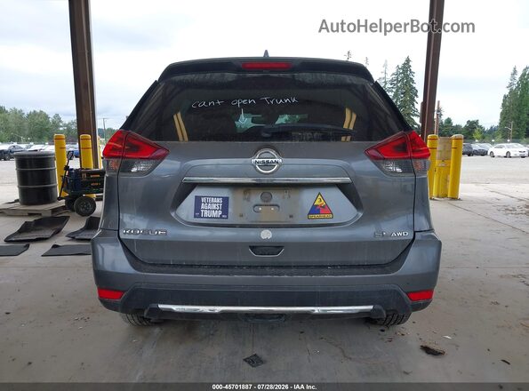 5N1AT2MV9JC785806 2018 NISSAN ROGUE Gray 